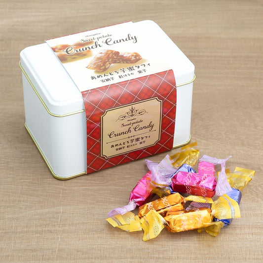 鹿児島発!【あめんどろ芋密タフィ】ザクッとはじける3つの蜜の味